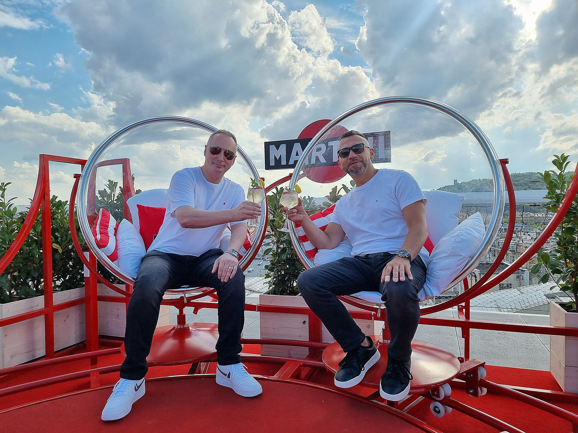 Relaxace v pražském rooftop baru